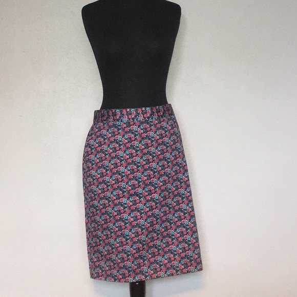 346 Brooks Brothers Floral Midi Skirt, 12 - Picture 3 of 9